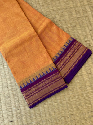 Kanchi X Chettinad - peach tone