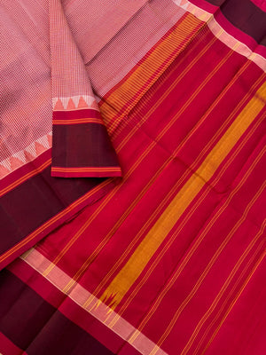 Signature Silk Cotton -unusual red and aaraku kasa kasa kattam