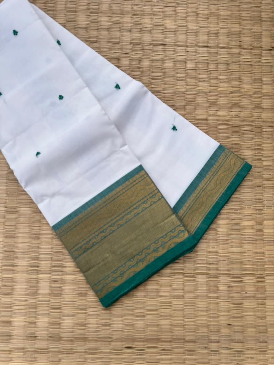 Kanchi X Chettinad - white