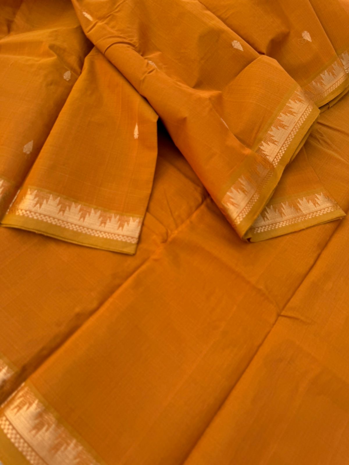 Zari Touched Mangalavastaram - honey due mustard