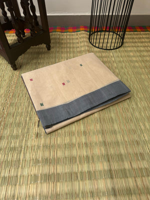 Pragatham - Contrast Play - off white and grey