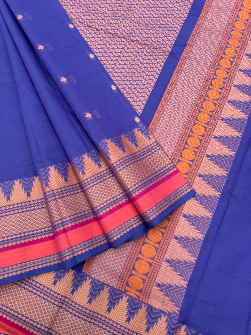 Softer Chettinad - ink blue