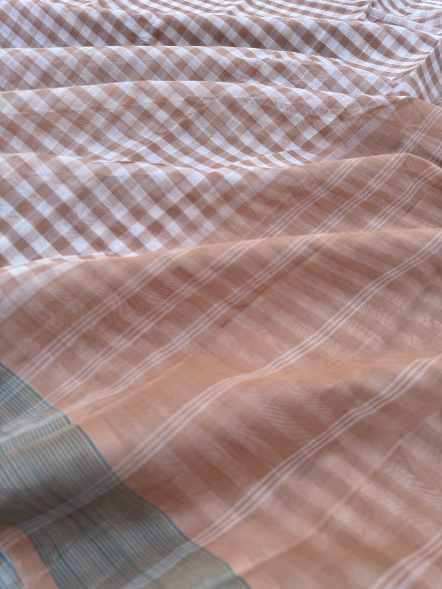 Pragatham - Contrast Play -cream and cookie