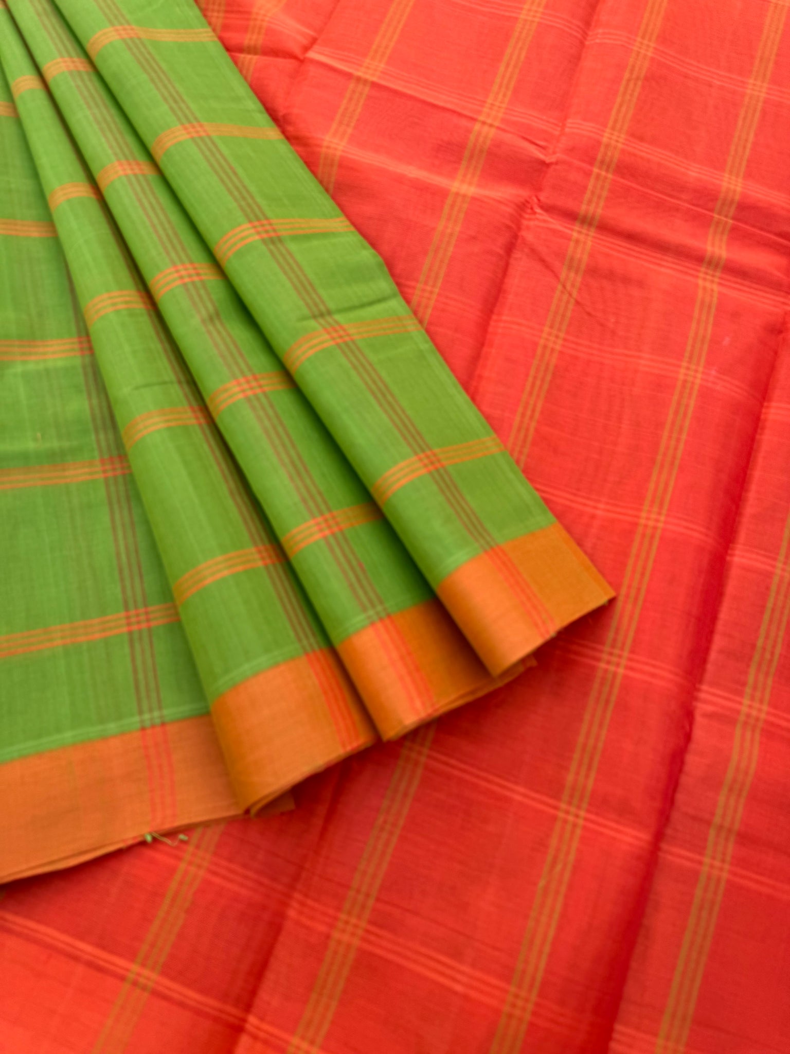 Pragatham - Contrast Play - green and carrots