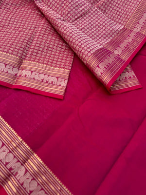 Zari Touched Mangalavastaram - traditional 20000 woven buttas