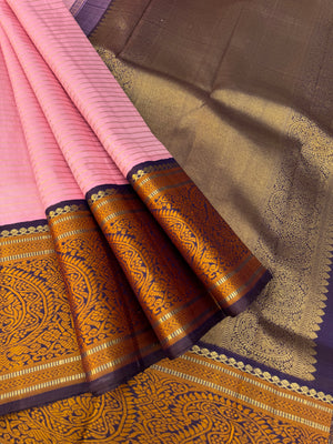 Truly Vintage - a pastel dusky pink ! This saree alone In pic looks like deep pink but in person this sober pink! Especially if u want a idea of colour for this saree kindly reach us !