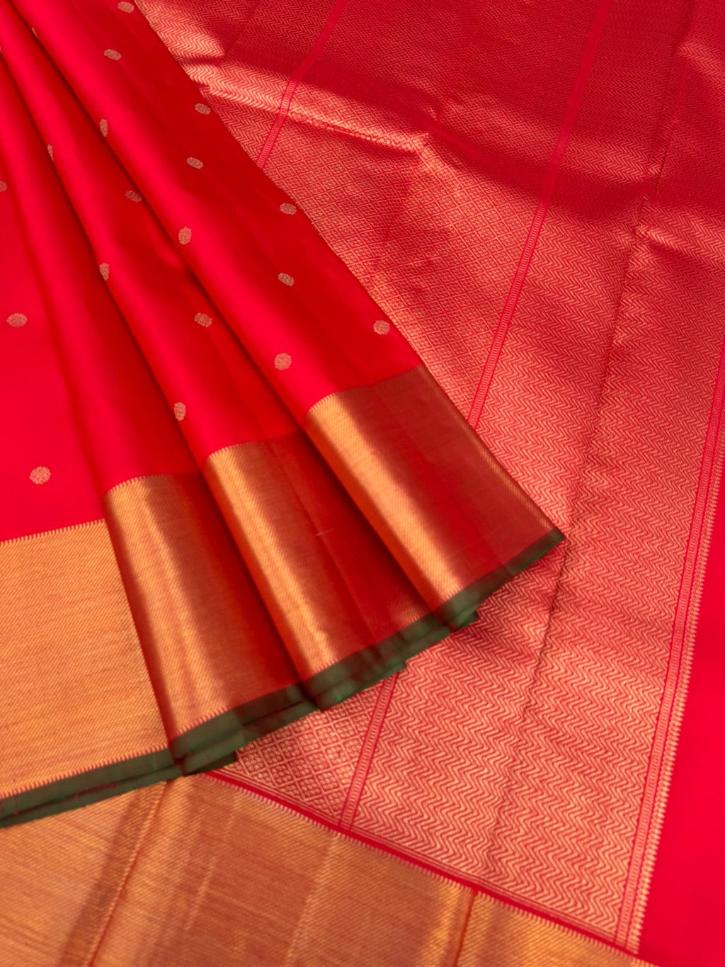 Roja - Our Bestselling Shade of red pink Kanchivarams -