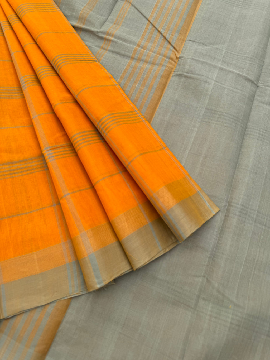 Pragatham - Contrast Play - mustards and greys