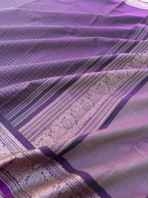 Mangalavastaram - purple short green lakshadeepam