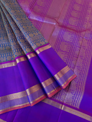 Haritham - Heirloom Yarn Play on Kanchivaram -