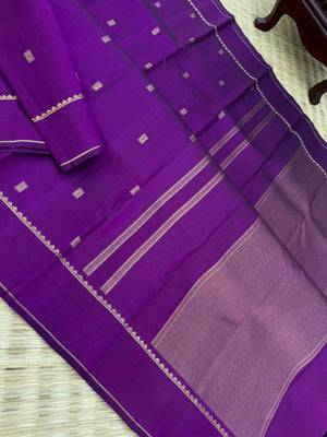 Album Untouched - deep dark brinjal purple a stunning box buttas