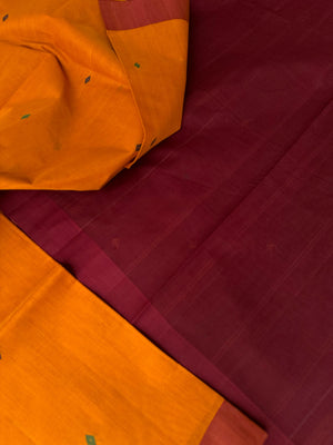 Pragatham - Contrast Play - mustard and aaraku