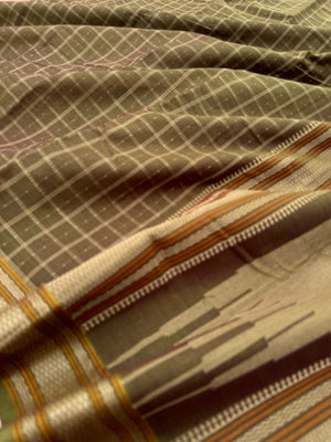 Mangalavastaram - rusty algae green a unique shade with pooja saree