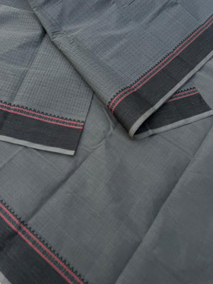 Mangalavastaram - a gorgeous grey lakshadeepam