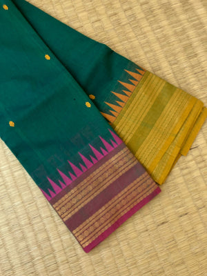 Kanchi X Chettinad - Meenakshi green