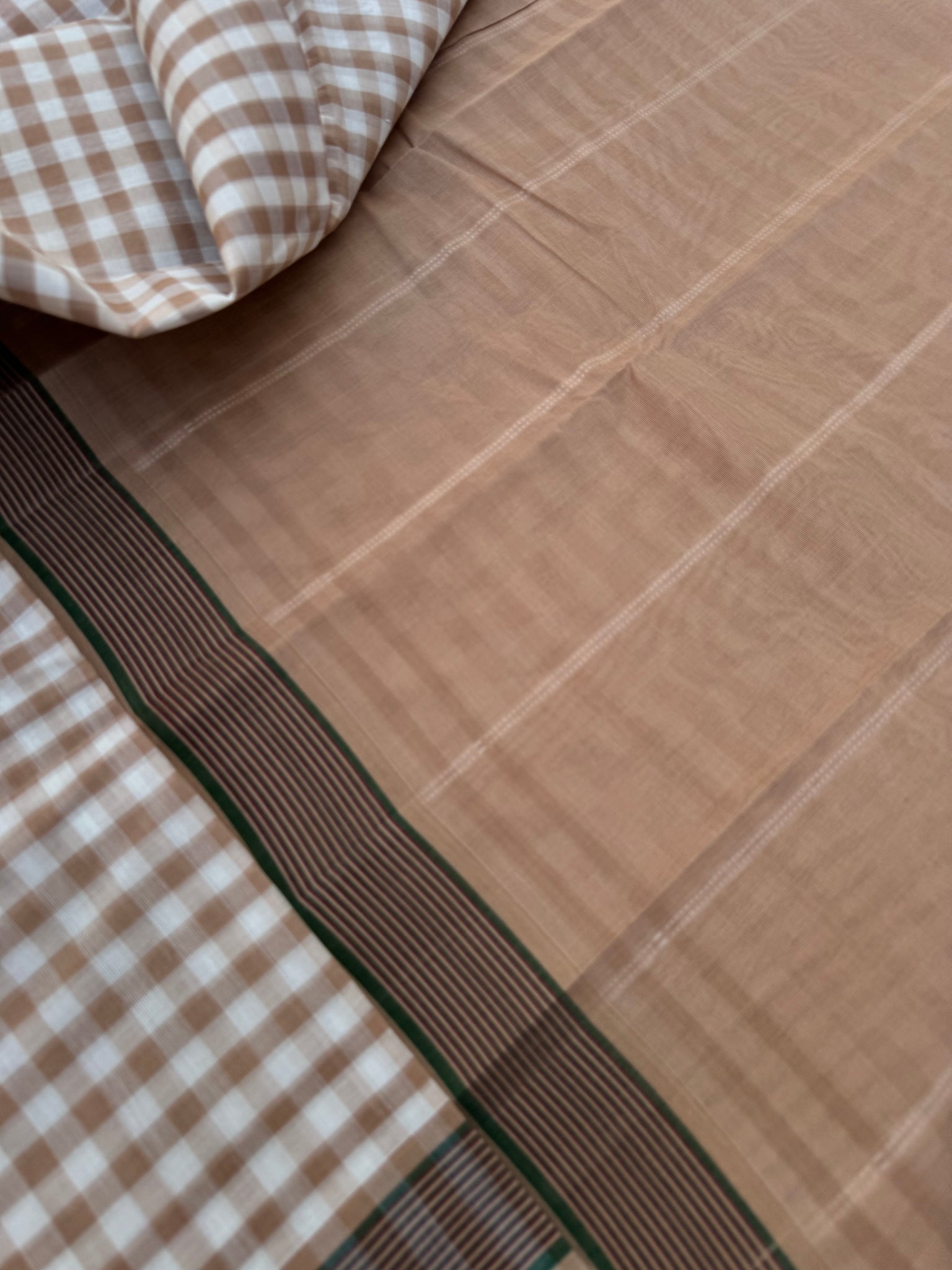 Pragatham - Contrast Play - cream and biscuits and  off whites