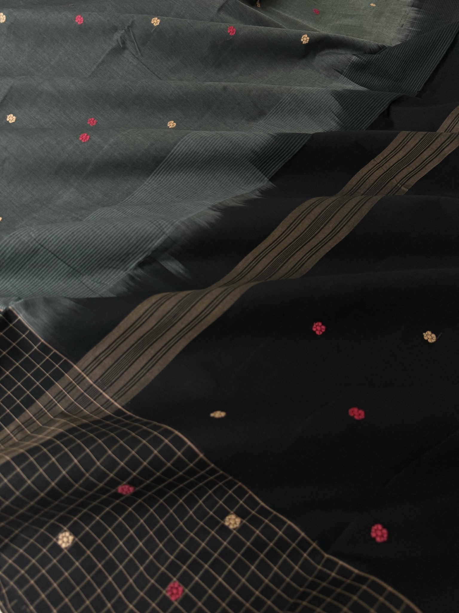 Pragatham - Contrast Play - grey and black