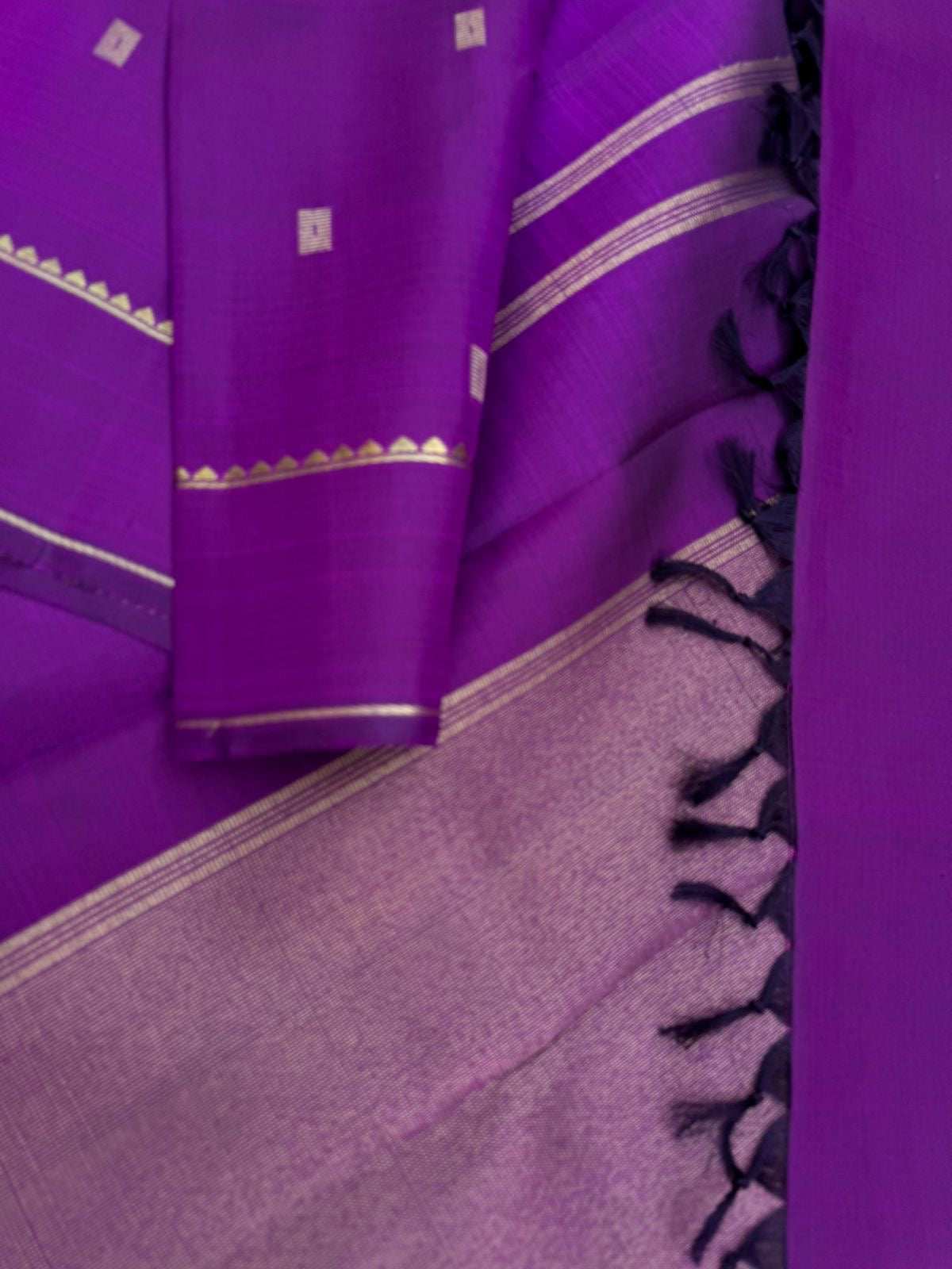 Album Untouched - deep dark brinjal purple a stunning box buttas
