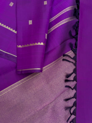 Album Untouched - deep dark brinjal purple a stunning box buttas
