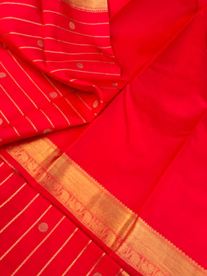 Roja - Our Bestselling Shade of red pink Kanchivarams -
