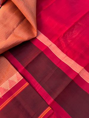 Signature Silk Cotton - beige and aaraku kasa kasa kattam