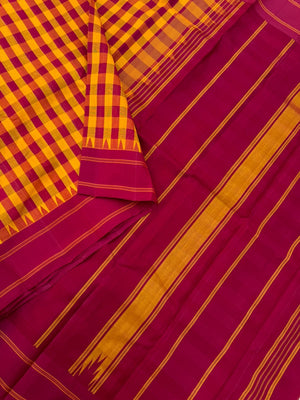 Signature Silk Cotton - traditional at its peak mustard and aaraku kattam