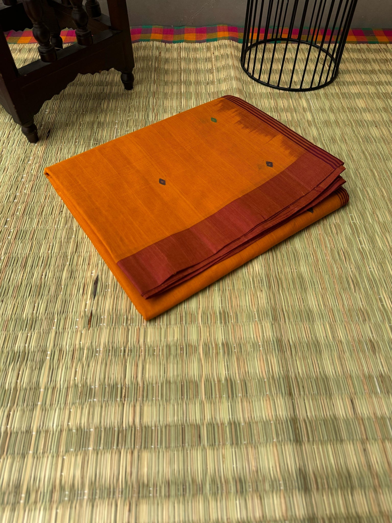 Pragatham - Contrast Play - mustard and aaraku