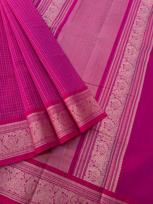 Mangalavastaram - deep traditional pink lakshadeepam