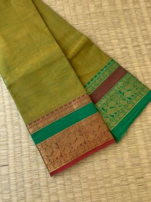 Kanchi X Chettinad -mustard mixed green