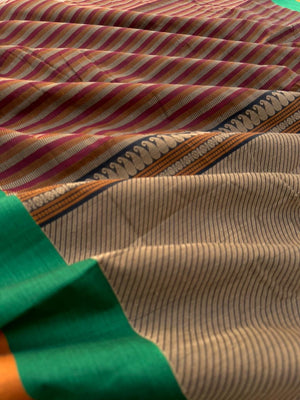 Mangalavastaram - this is full body woven mangalavastaram!! A double weave !! Which is very difficult to make in cotton
