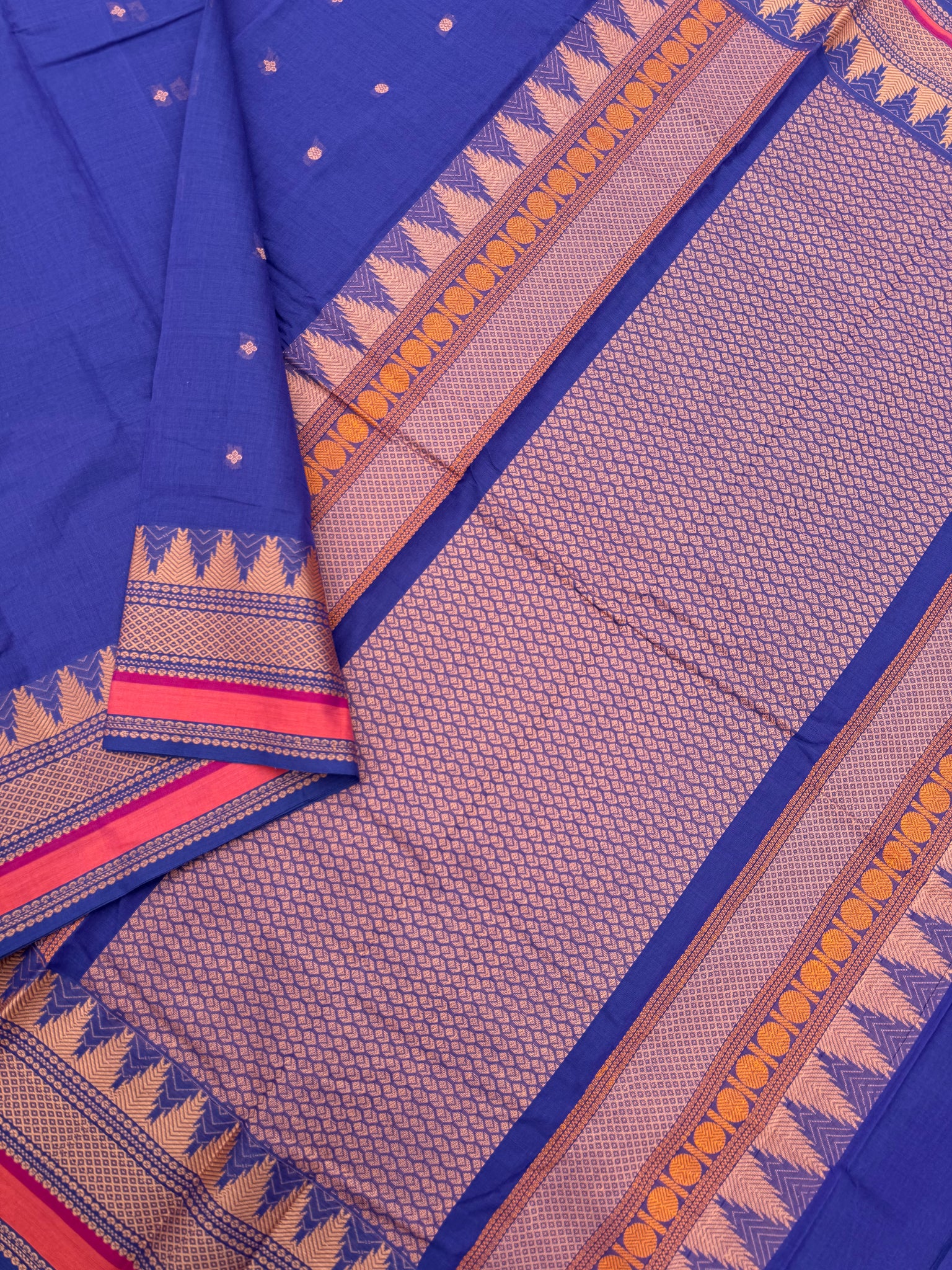 Softer Chettinad - ink blue