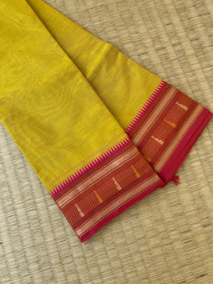 Kanchi X Chettinad - sampange and rust
