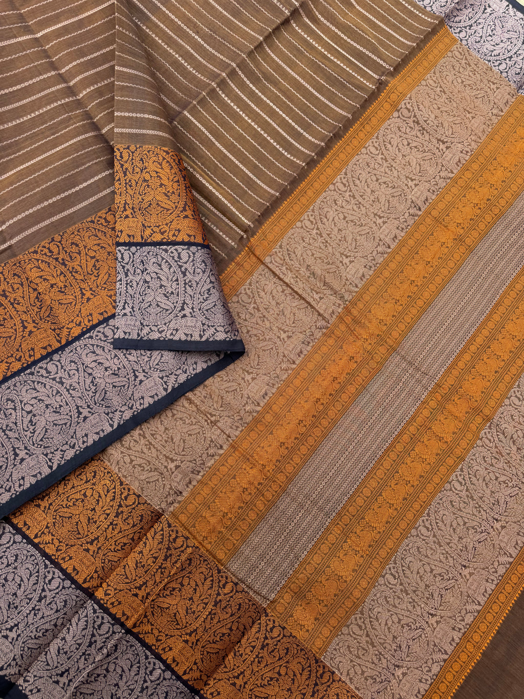 Mangalavastaram - the bronze tone grandest veldhari