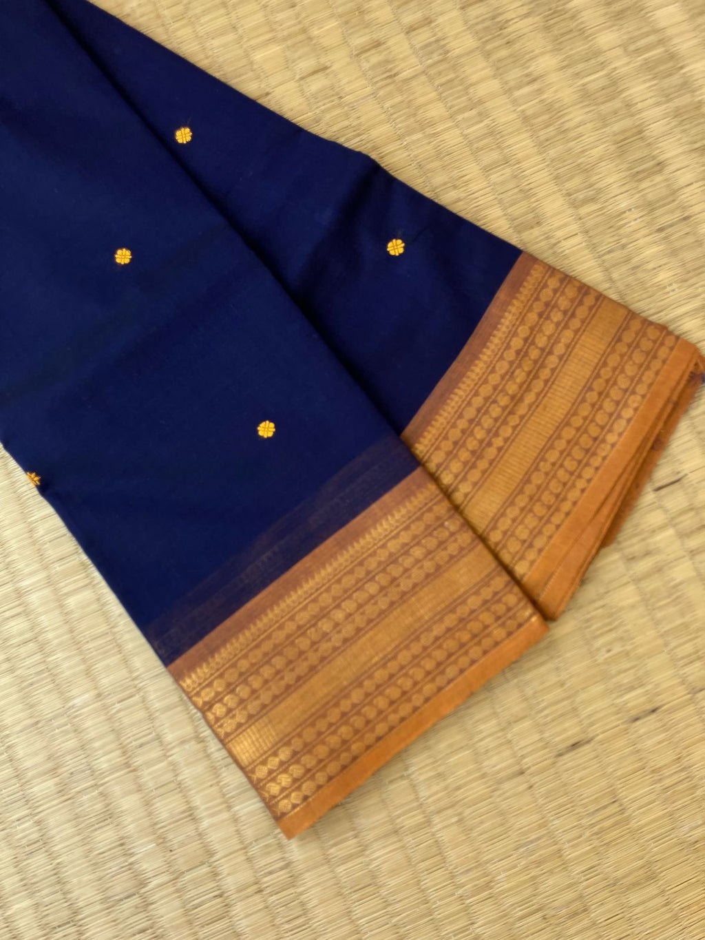 Kanchi X Chettinad - navy blue
