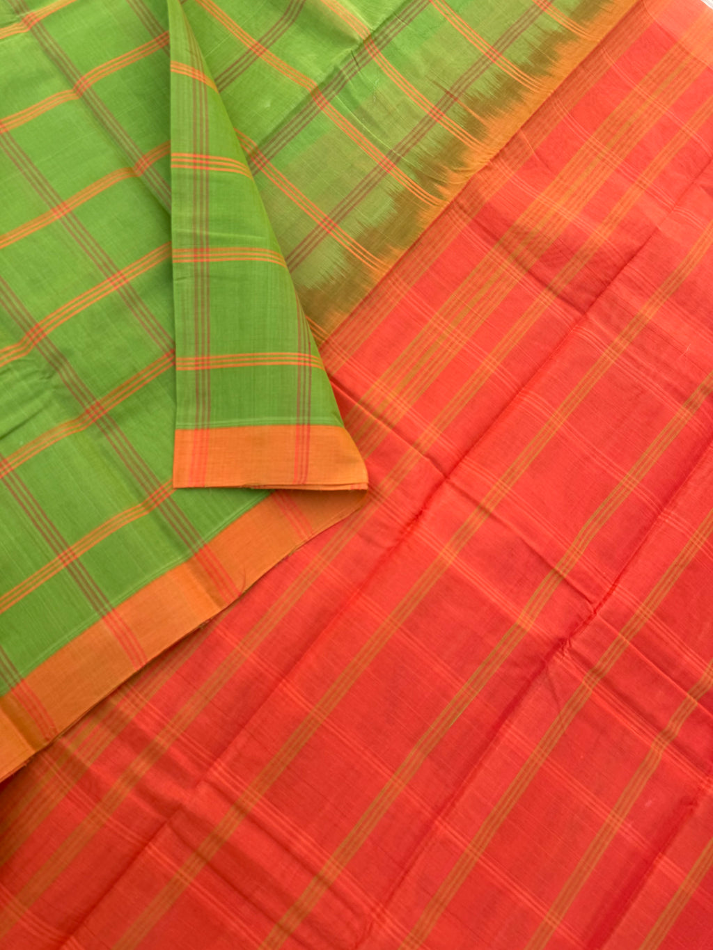 Pragatham - Contrast Play - green and carrots