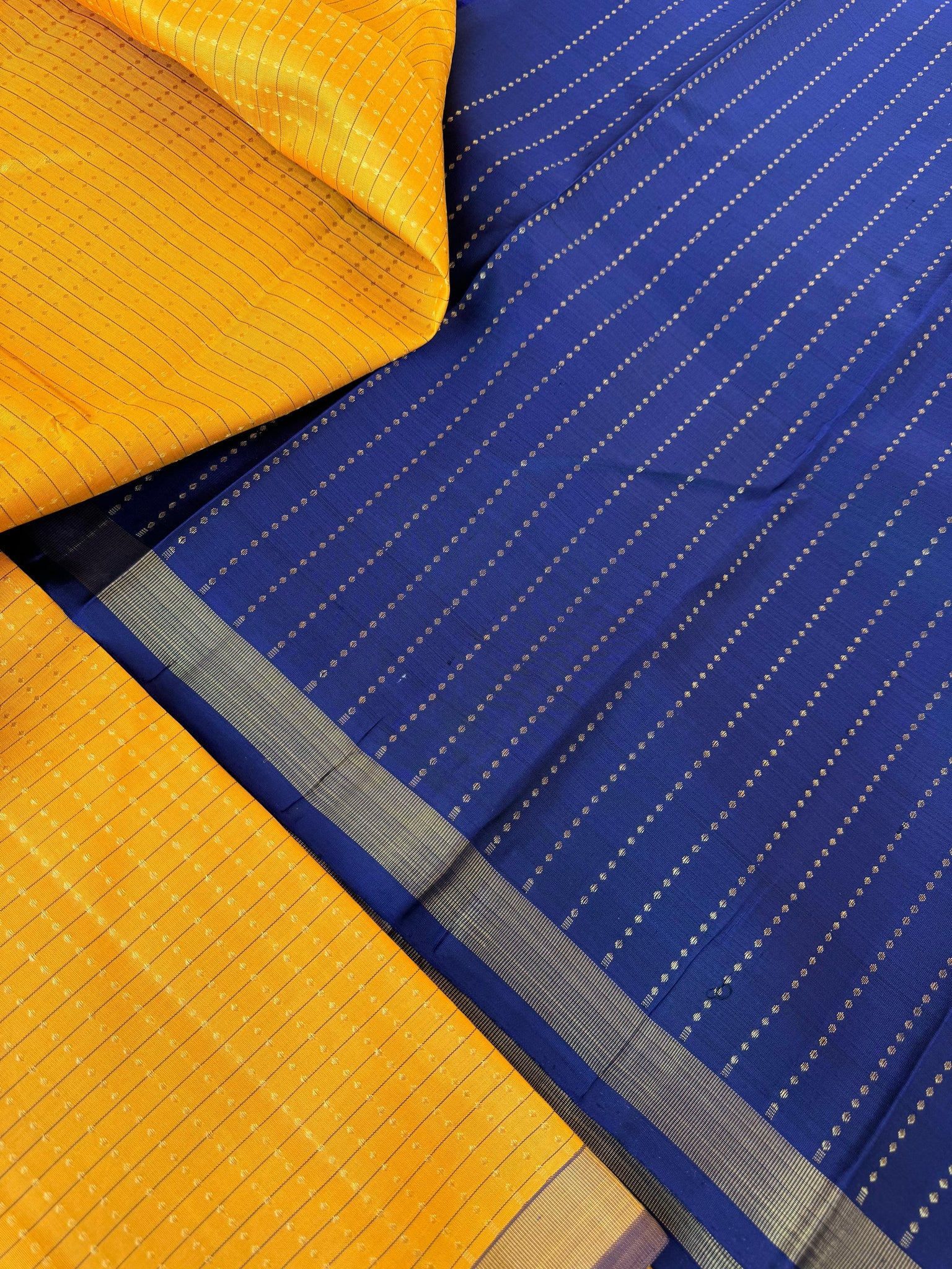 Album Untouched - mustard and navy blue  Lakshadeepam