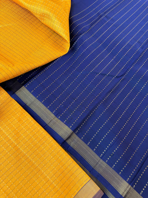 Album Untouched - mustard and navy blue  Lakshadeepam
