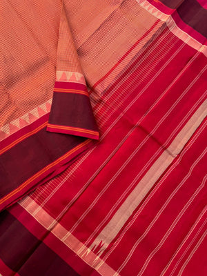 Signature Silk Cotton - beige and aaraku kasa kasa kattam