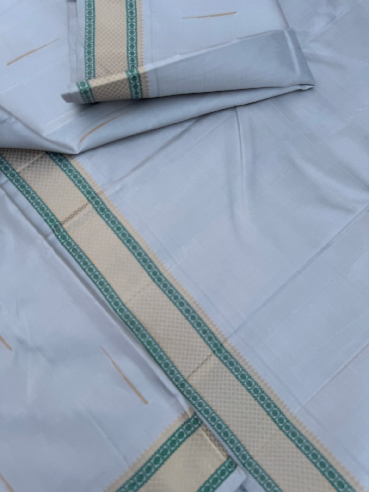 Woven from Memories - Stunning No Zari Kanchivarams - a beautiful pastel silver grey rain drops woven buttas for people who love small borders