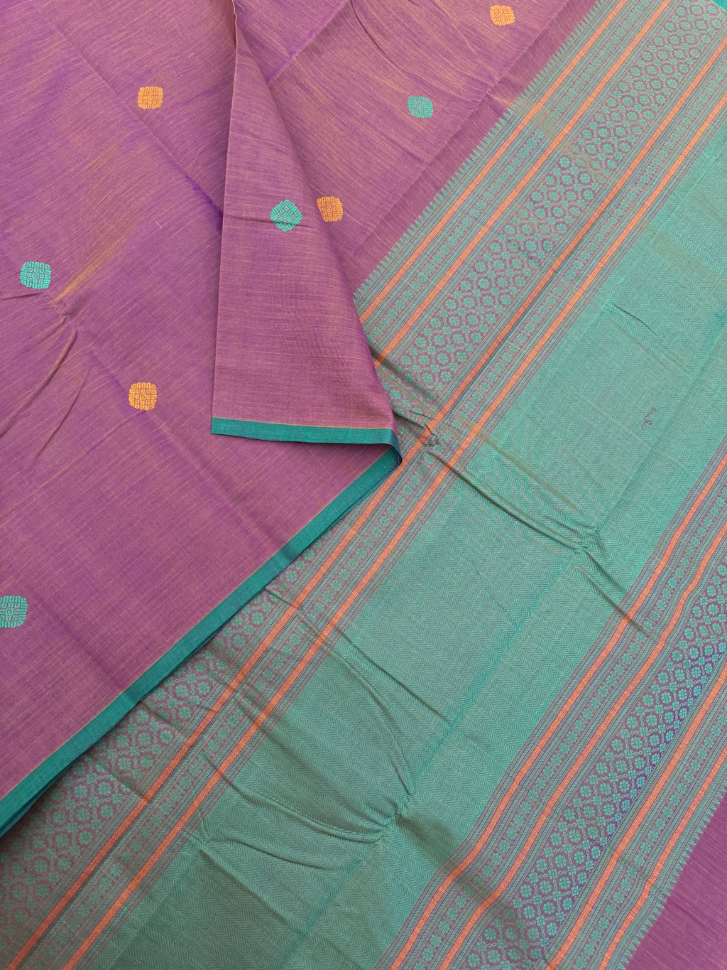 Corporate Style Mangalavastaram - a dual tone keva pink