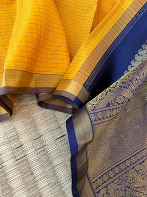 Album Untouched - mustard and navy blue  Lakshadeepam