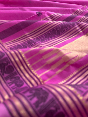 Zari Kissed Silk Cotton - bubble gym pink