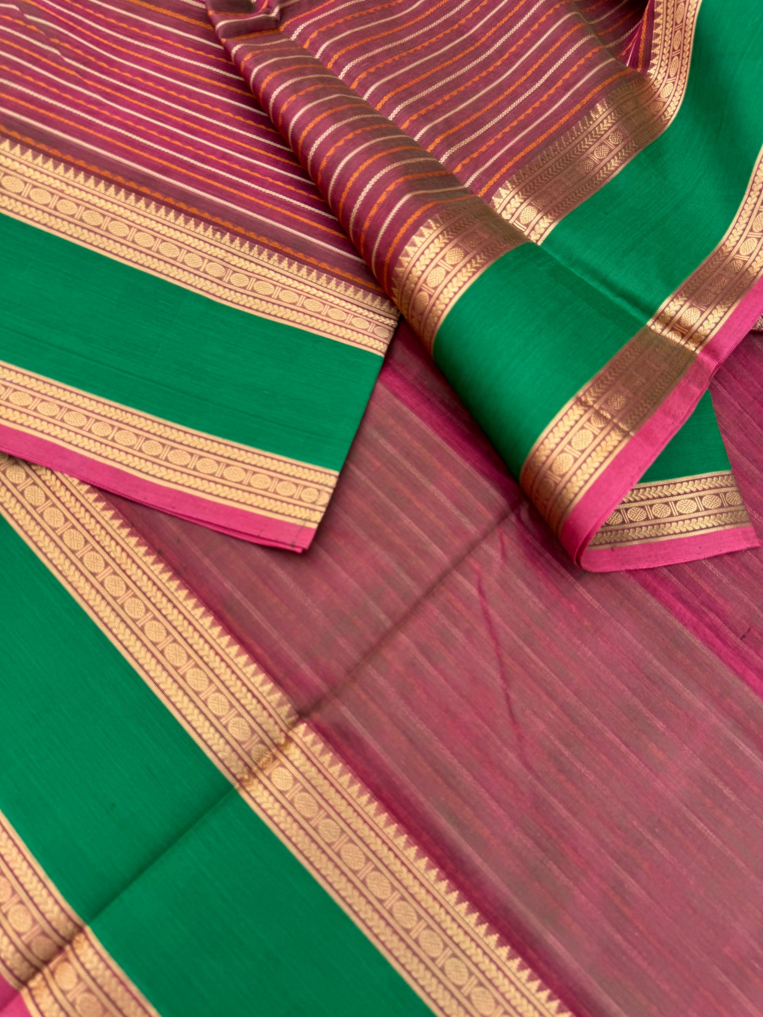 Woven Motifs Silk Cotton - a keva tone veldhari