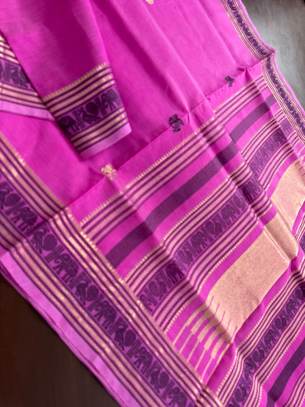Zari Kissed Silk Cotton - bubble gym pink