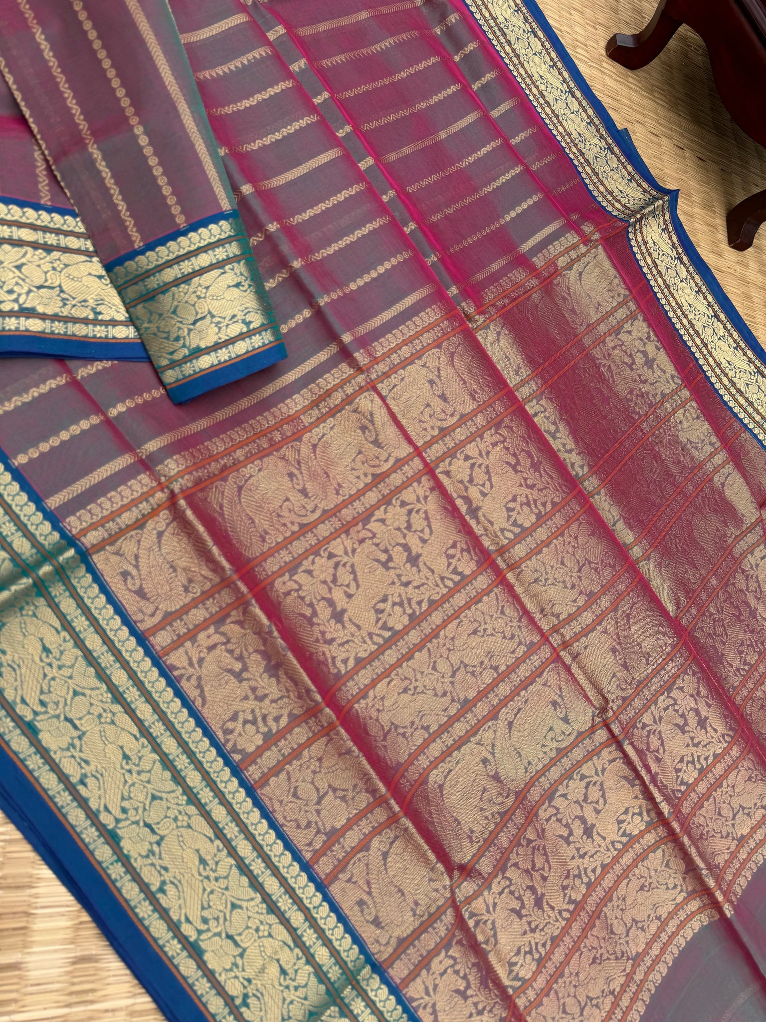 Zari Kissed Silk Cotton -