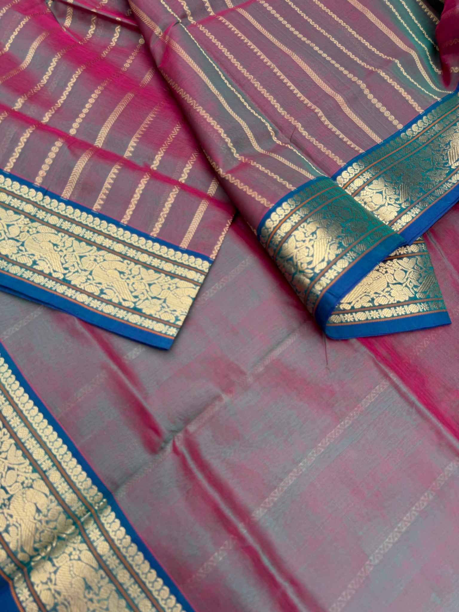 Zari Kissed Silk Cotton -