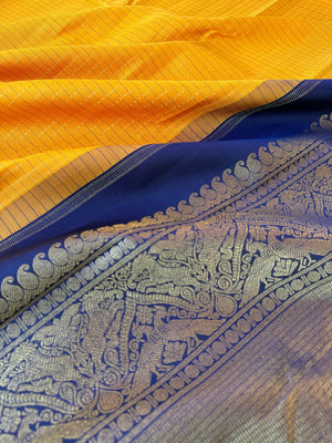 Album Untouched - mustard and navy blue  Lakshadeepam