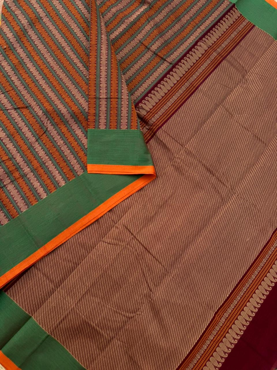 Mangalavastaram - full body woven rudurakasham ! This is like weaving a saree above a saree ! Difficult weave