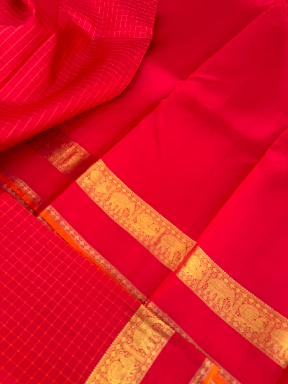 Roja - Our Bestselling Shade of red pink Kanchivarams -