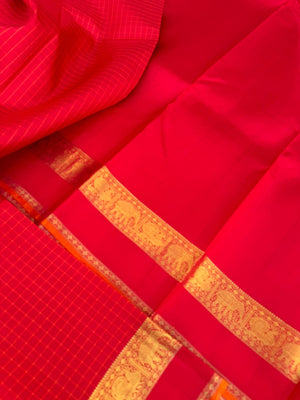 Roja - Our Bestselling Shade of red pink Kanchivarams -